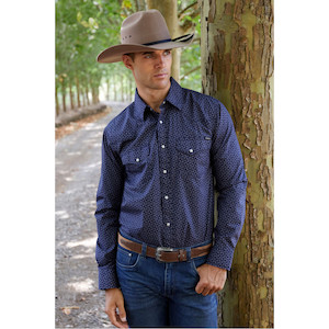 Wholesale trade: Pure Western Mens Jett Shirt