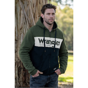 Wrangler Mens Elliot Zip Hoodie