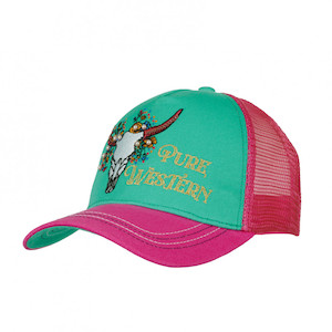 Wholesale trade: Pure Western Kids Tina Trucker Cap