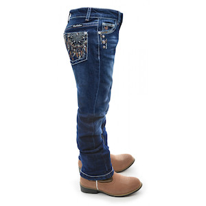 Wholesale trade: Pure Western Girls Lola Slim Jean