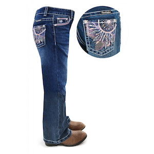 Wholesale trade: Pure Western Girls Willa Bcut Jean