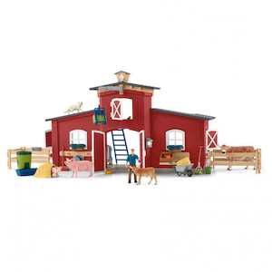 Schleich Large Farm w/Acc & Animals