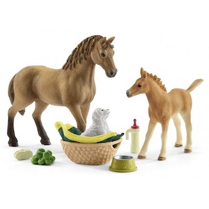 Schleich Sarah's Baby Animal Care