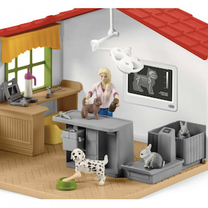 Schleich Veterinarian Practise w/Pets