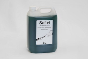 Sales agent for manufacturer: Safe4 Plus Disinfectant Cleaner