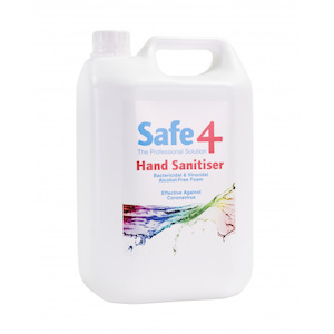 Virucidal and Bactericidal Foam Sanitiser (Alcohol Free)