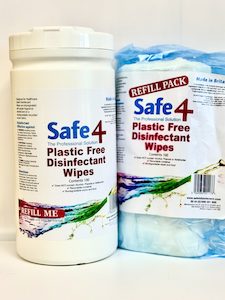 Plastic Free Biodegradable Disinfecting Wipes