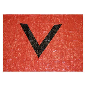 V SHEET DISTRESS ORANGE PVC