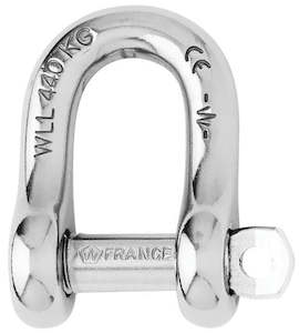 Straight Shackle D  6 Captive