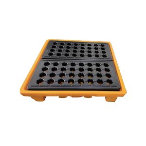 4 Drum Spill Containment Pallet