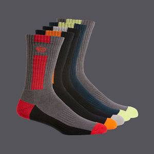 KG Crew Sock – 5 Pack Multi Coloured