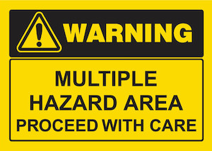 Multiple Hazard Area (PVC) safewise