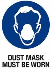 Dust mask To Be Worn safewise