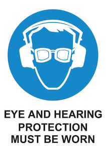 Eye & Hearing Protection (PVC) safewise