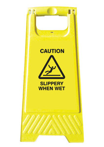 Slippery When Wet (A-Frame) safewise