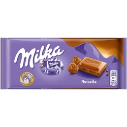 Milka Noisette Hazelnut Chocolate