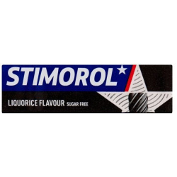 Specialised food: Stimorol Licorice Chewing Gum (Sugar Free)