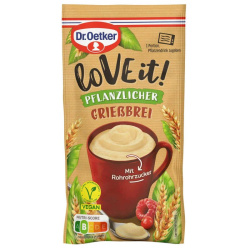 Dr Oetker Love It Semolina Pudding Vegan