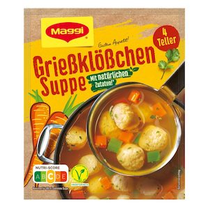 Maggi Semolina Dumpling Soup (Grießklößchensuppe) BB 31/12/2024