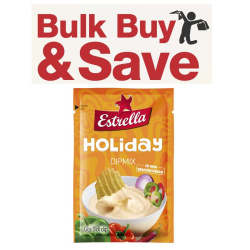 Estrella Holiday Dip Mix BOX OF 18 BULK - SAVE 20%