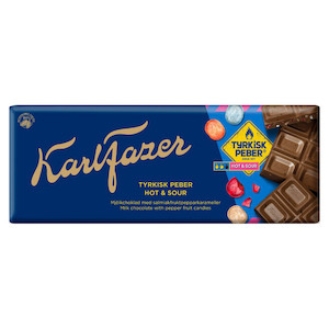 Fazer Tyrkisk Peber Hot & Sour Milk Chocolate