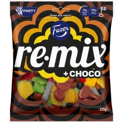 Specialised food: Fazer Remix + Choco Mix XL