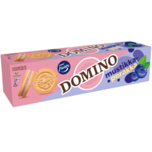 Specialised food: Fazer Domino Blueberry Pie Cookies