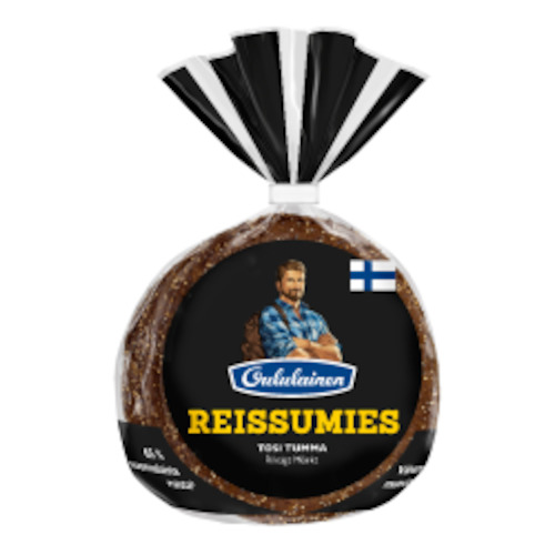 Reissumies Finnish Dark Rye Bread 4-pack (frozen) AVAILABLE