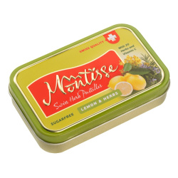 Montisse Lemon & Herb Pastilles (Sugar Free)