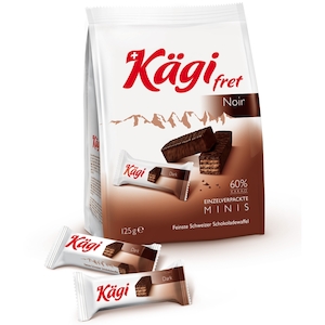 Kägi Fret Mini Dark Chocolate Wafers 125g