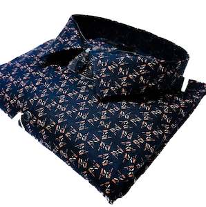 Cotton based beautiful mat look print Shirt