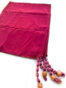 Purple colour georgette based beautiful hijab