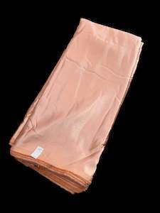 Peach colour Satin Silk beautiful soft fabric(Per meter) 112cm width