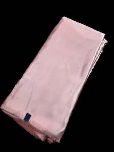 Pastel Crepe Pink  colour Satin Silk beautiful soft fabric(Per meter) 112cm width