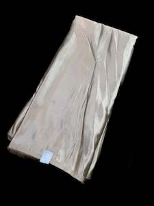 Dusky Gold colour Satin Silk beautiful soft fabric(Per meter) 112cm width