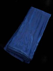 Blue colour Satin Silk beautiful soft fabric(Per meter) 112cm width