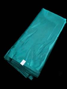 Teal colour Satin Silk beautiful soft fabric(Per meter) 112cm width