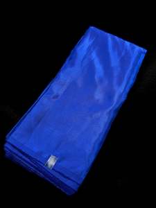 Royal Blue colour Satin Silk beautiful soft fabric(Per meter) 112cm width