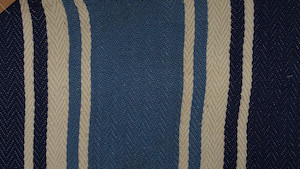 Stbolan-2-10 Beige/Navy/Ocean Blue/Multi Indoor/Outdoor Stripe Twill Decor Fabri…