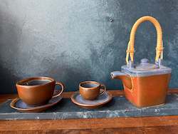 Indigo Clay Coffee Set