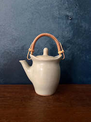 Tea Pot - Sage with Bamboo Handle