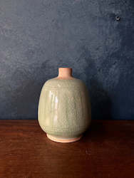 Elegant Green Celadon Vase no.5