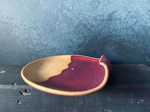 Copper Red Incense Holder