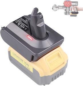 Dewalt to Dyson V6 Battery Adapter Converter