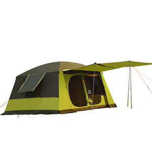 Camping Tent 420x305x210cm - Green