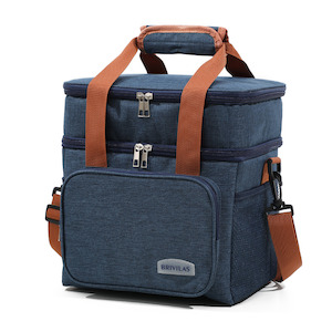 Insulated Lunch Cooler Bag - Navy Blue