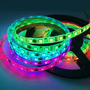 12V 5050 5M RGBW LED Strip Light RGB + Cool White Multi-Color