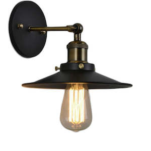 Electronic goods: Vintage Wall Light Bedside Lamp Industrial