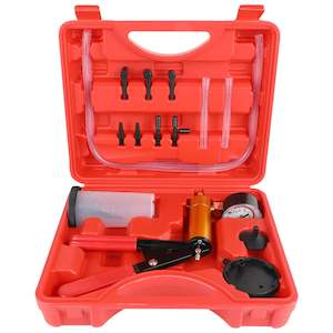 Brake Vacuum Motorbike Pump Hand Bleeding Bleeder Tester Kit Car Set Held Bleed