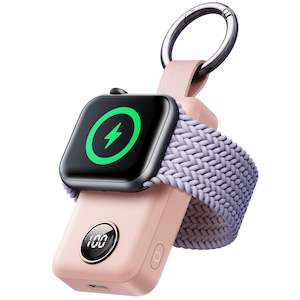 JOYROOM 2000mAh Wireless Charger For Apple Watch Pink